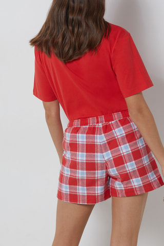 Calções de pijama Sigvardspe - Vermelho