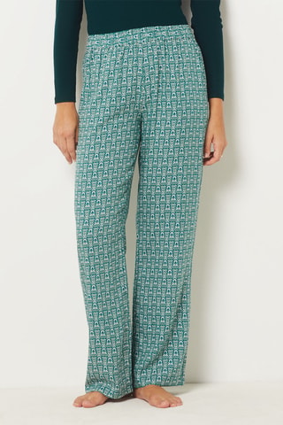 Calças de pijama - Verde