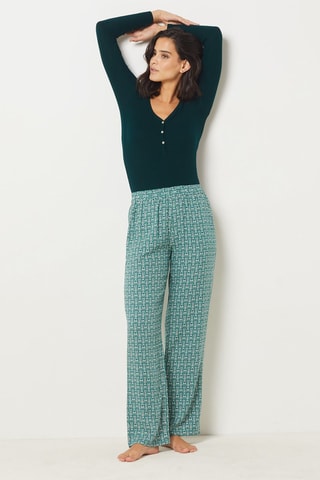 Calças de pijama - Verde