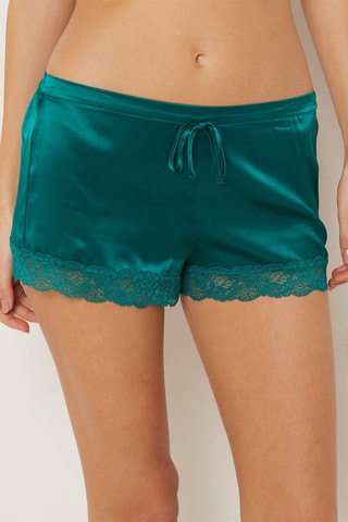 Calções de pijama - Azul-pato