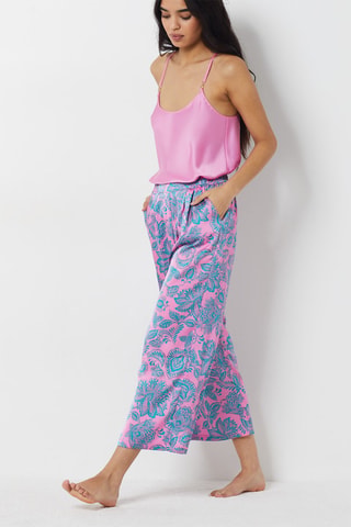 Pantaloni pigiama - Rosa e turchese