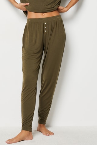 Calças de pijama Mody - Caqui