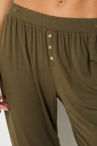 Calças de pijama Mody - Caqui