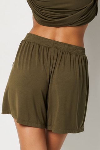 Short de pyjama Essentiel Modal - Kaki