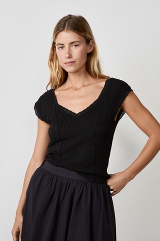 Top Coastal Cowgirl - Nero