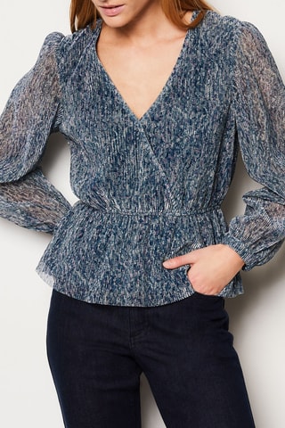 Blusa Musée de l’orangerie - Azul-cobalto