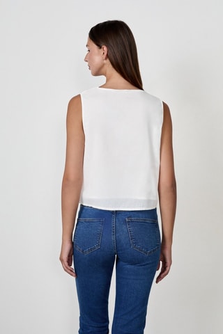 Top Vintage St Tropez - Blanco