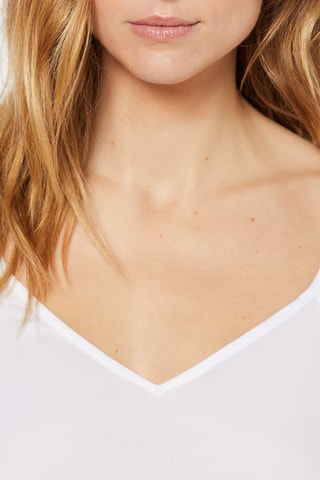 Vestido direito Fond De Robe - Branco