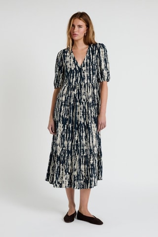 Vestido midi Coastal Cowgirl - Negro