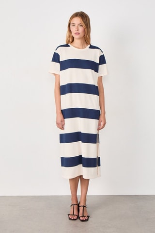 Vestido t-shirt Indispensables - Branco