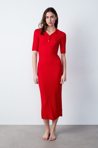Vestido justo Boulevard Beaumarchais - Vermelho