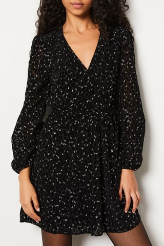 Vestido estilo patinadora Melissarod - Preto