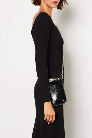 Vestido midi Fanna - Preto