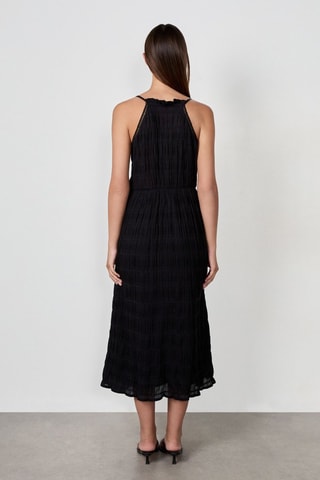 Vestido midi Coastal cowgirl - Negro