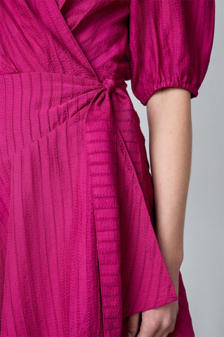 Vestido estilo patinadora Vintage St Tropez - Fúcsia