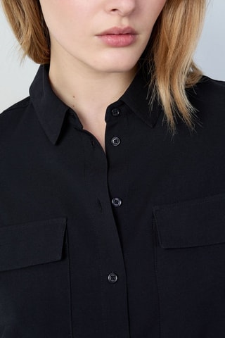 Vestido-camisa Boulevard Beaumarchais - Preto