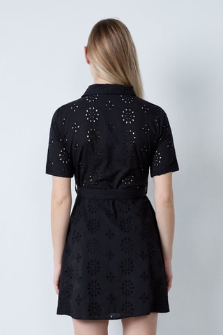 Robe chemise Essentiel - Noir