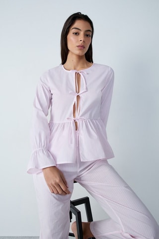 Camisa Poppi - Rosa