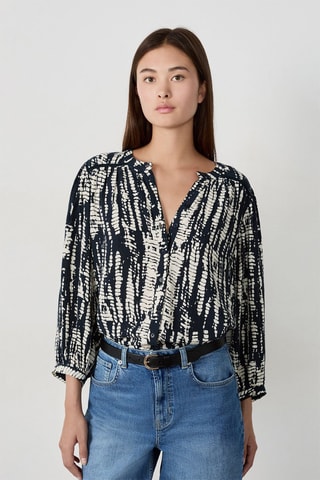 Camisa Coastal Cowgirl - Preto e bege