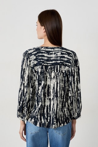 Camisa Coastal Cowgirl - Preto e bege