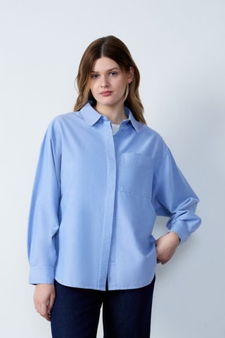 Camisa RDV au Studio - Azul-celeste