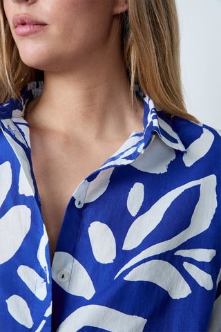 Camisa Essentiel - Azul-cobalto
