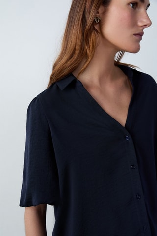 Camisa Essentiel - Azul-marinho