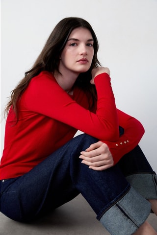 Camisola interior Essentiel - Vermelho