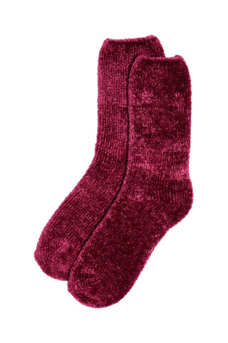 Chaussettes Satinenew - Fuchsia