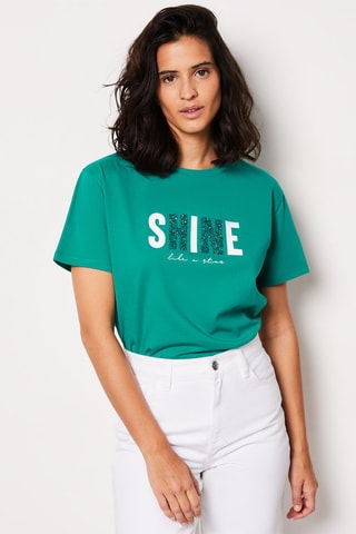 Camiseta - Turquesa