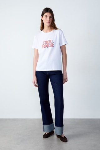 Camiseta Afternoon Light - Blanco
