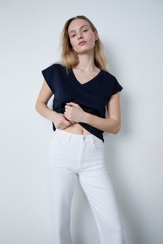 Camiseta Essentiel - Azul marino