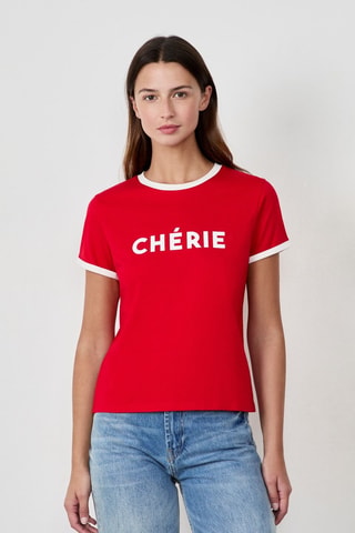 Camiseta French Girl Era - Rojo