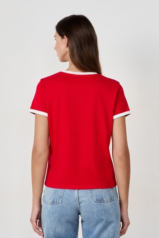 Camiseta French Girl Era - Rojo