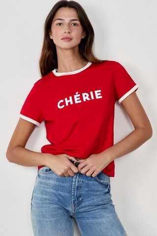 Camiseta French Girl Era - Rojo