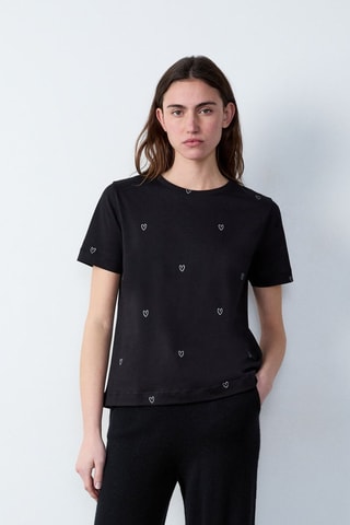 Camiseta Essentiel - Negro