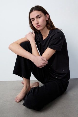 Camiseta Essentiel - Negro