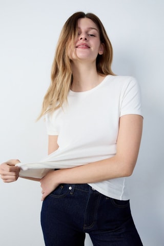 Camiseta Essentiel - Blanco