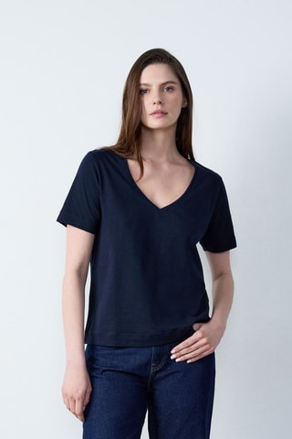 Camiseta Essentiel - Azul marino