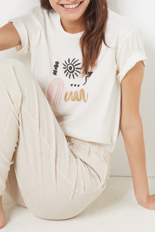 Camiseta - Crudo
