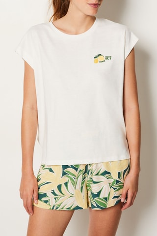 T-shirt Cheryl -  Bianco