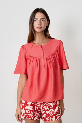 Blouse Capsule Vacance - Rose