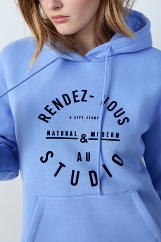 Sudadera con capucha Rdv Au Studio - Azul claro
