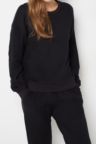 Sweat de pijama Esty - Preto - Etam