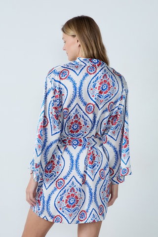 Quimono de pijama - Azul