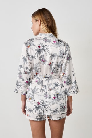 Pijama - Branco e preto