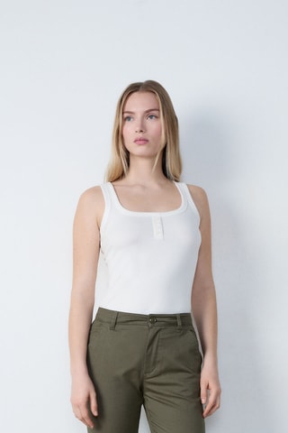 Camiseta de tirantes - Blanco