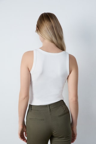 Camiseta de tirantes - Blanco