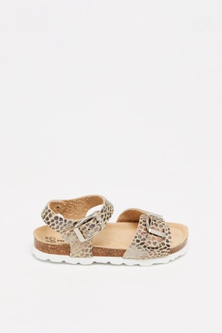 Sandalen Goudkleurig en Donkerbruin