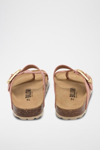 Leren Sandalen - Roze